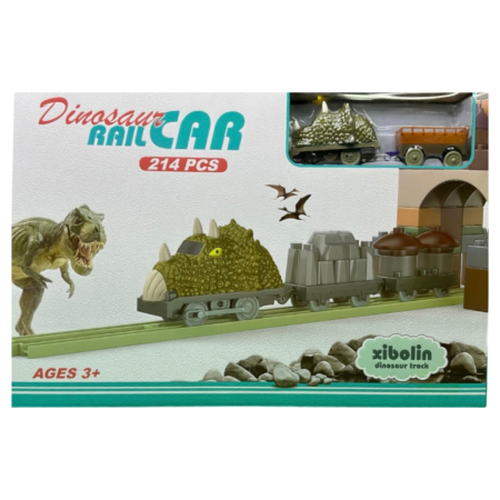 🦕🚂 قطار الديناصورات – Dinosaur Rail Car! 🚂🦕